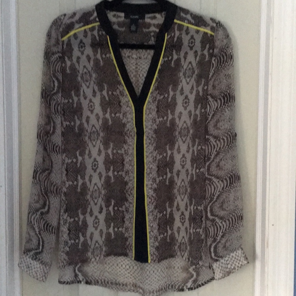 Alfani long sleeve blouse